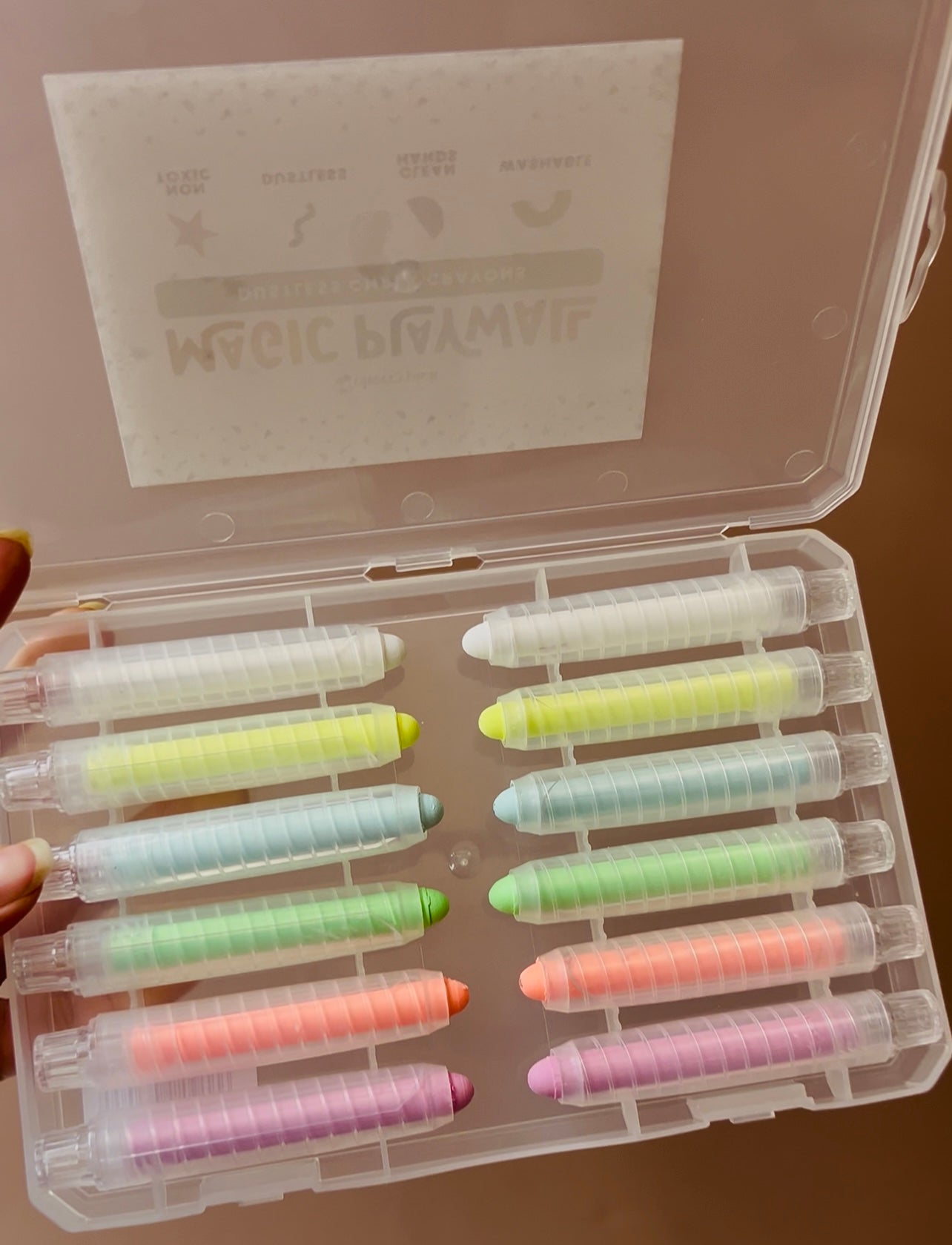 Dustless Chalk Crayons Set of 12